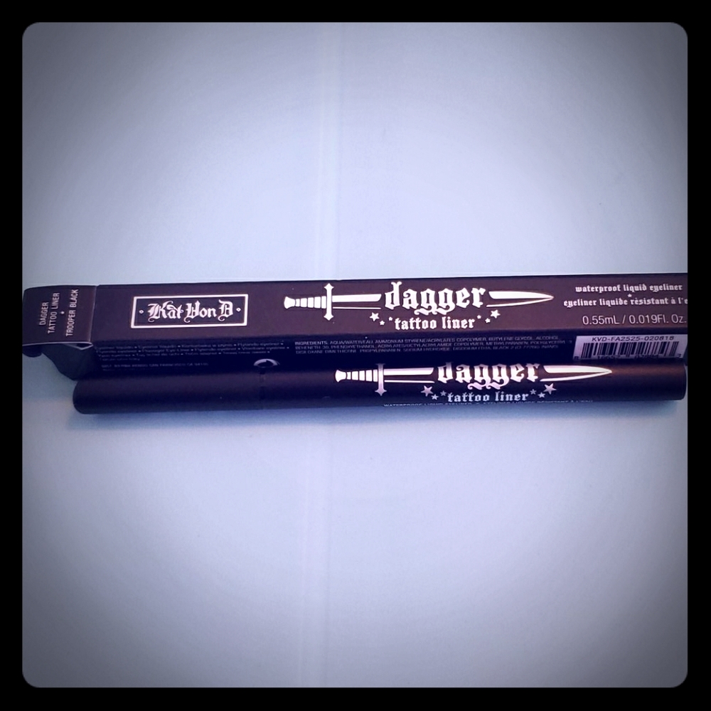 Kat Von D KVD Black Dagger Tattoo Eyeliner